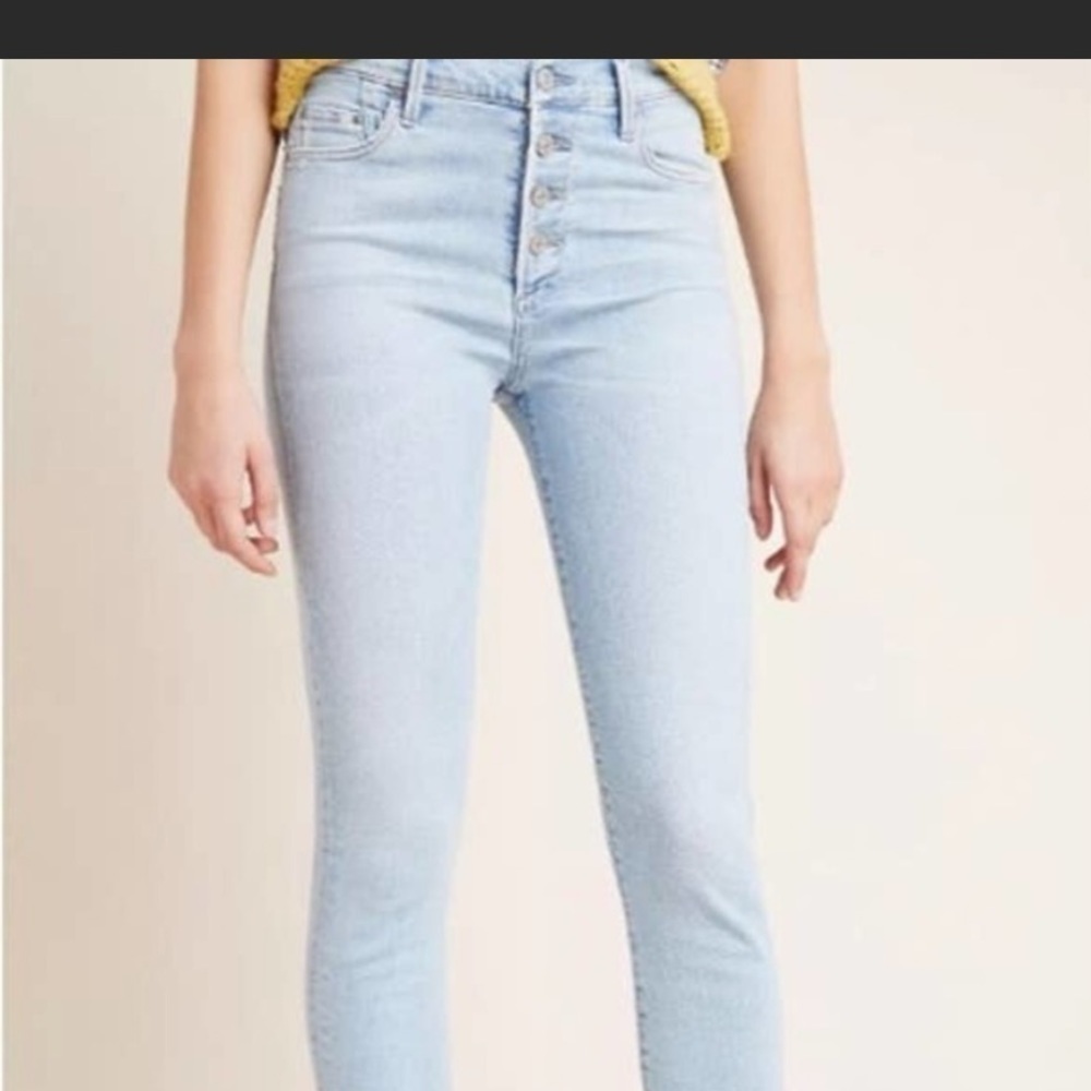 Citizens Of Humanity Rocket Ankle Skinny Exposed Button‎ Fly Denim Jeans - Picture 2 of 16